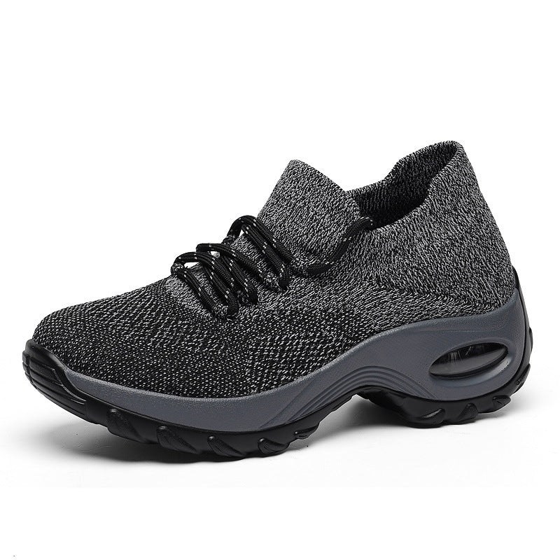 Dynamic Shoes with Lightweight Knit and Cushioned Support