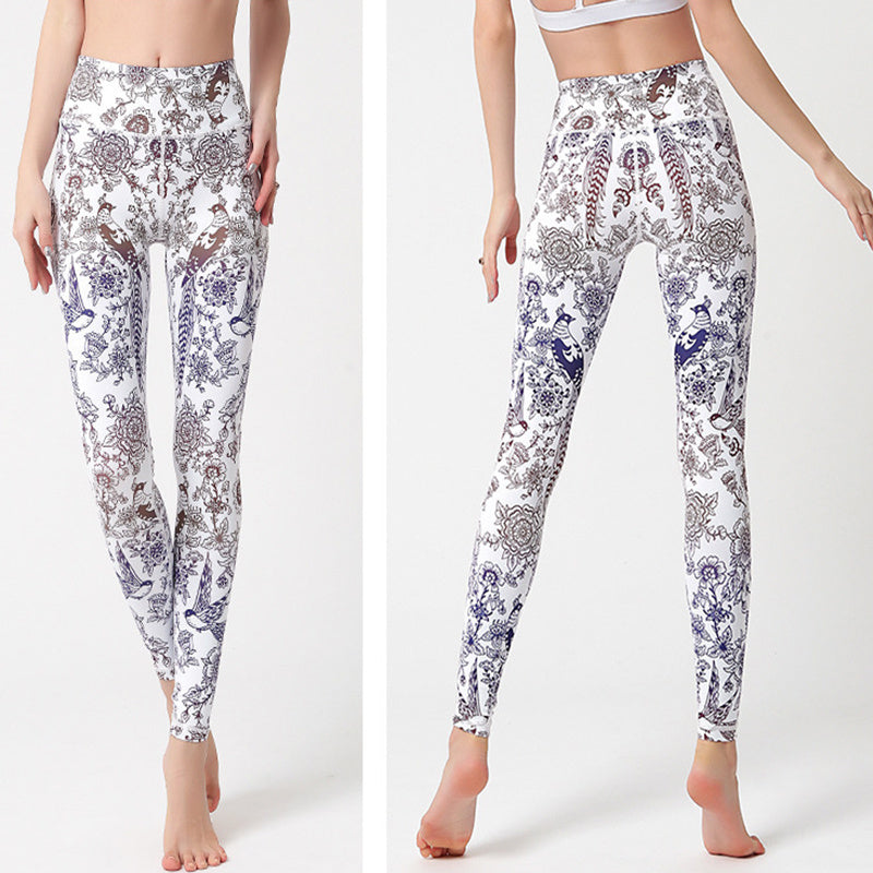 Fashionable Tie-Dye High-Waist Leggings, Perfect for Yoga and Daily Wear - Glamour Lady's Choice